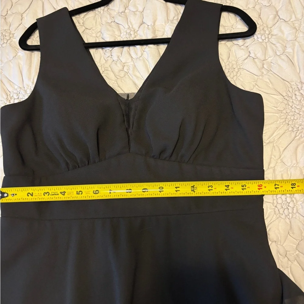 R&M Richards Black Tiered Maxi Dress - Picture 7 of 11